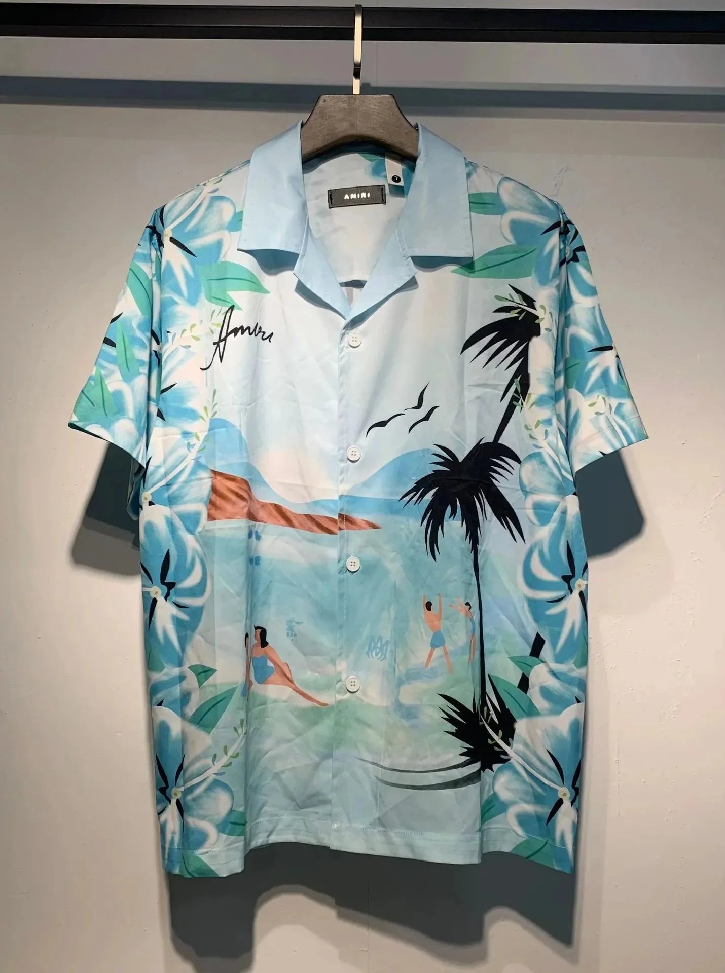 Amiri Blue Shirt