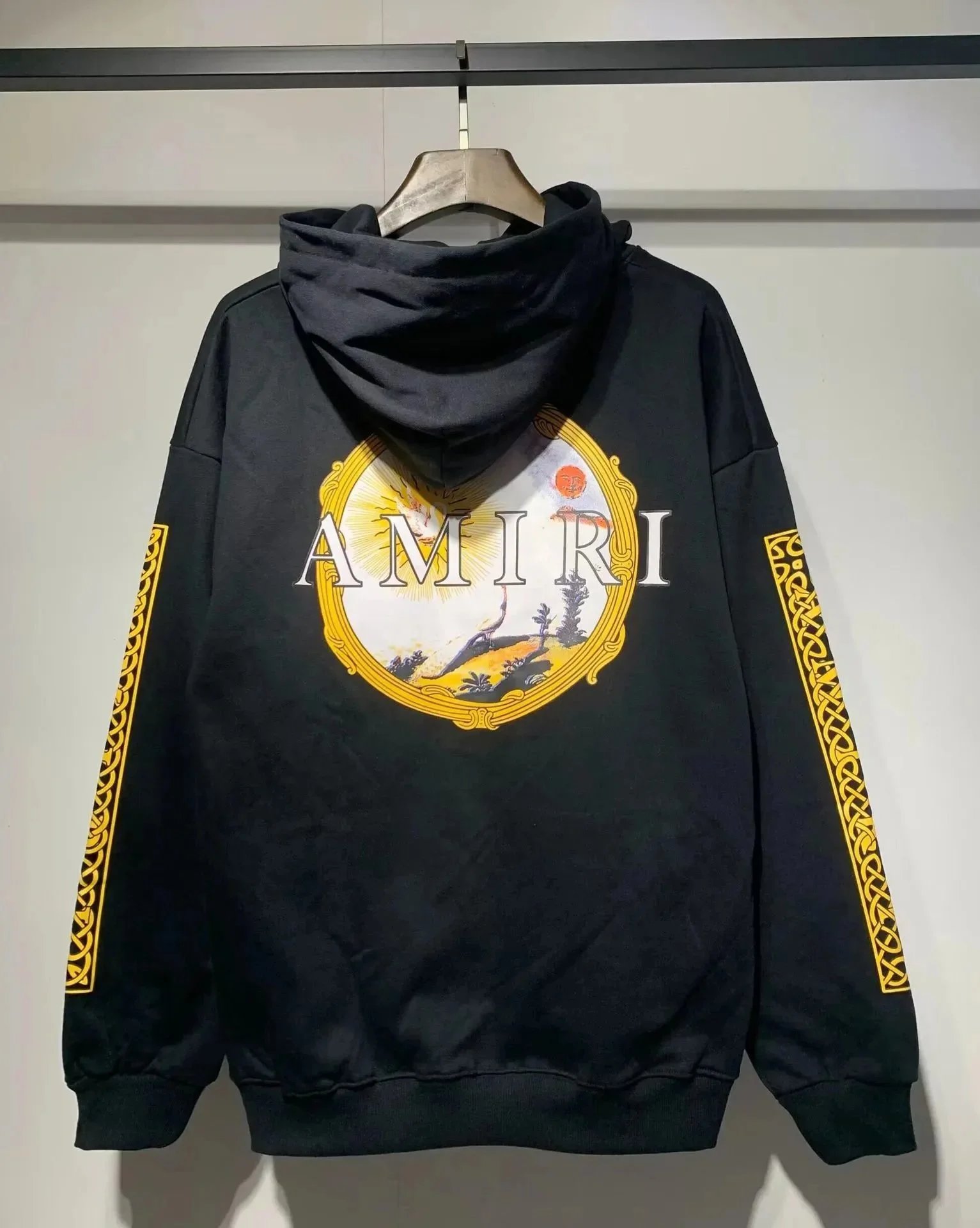 Amiri Black Hoodie