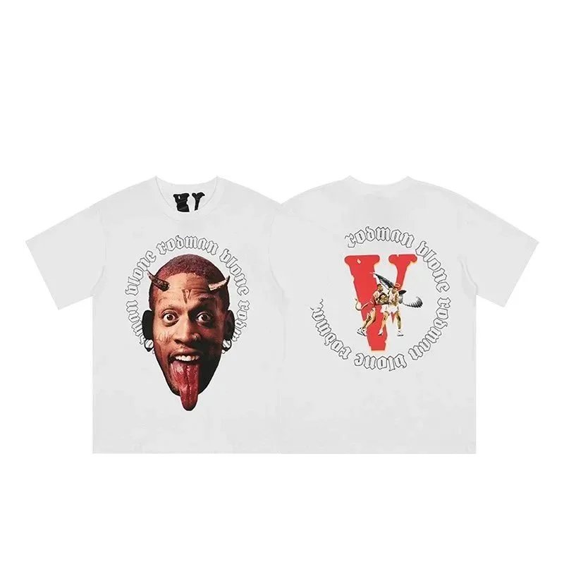 Vlone Rodman White T