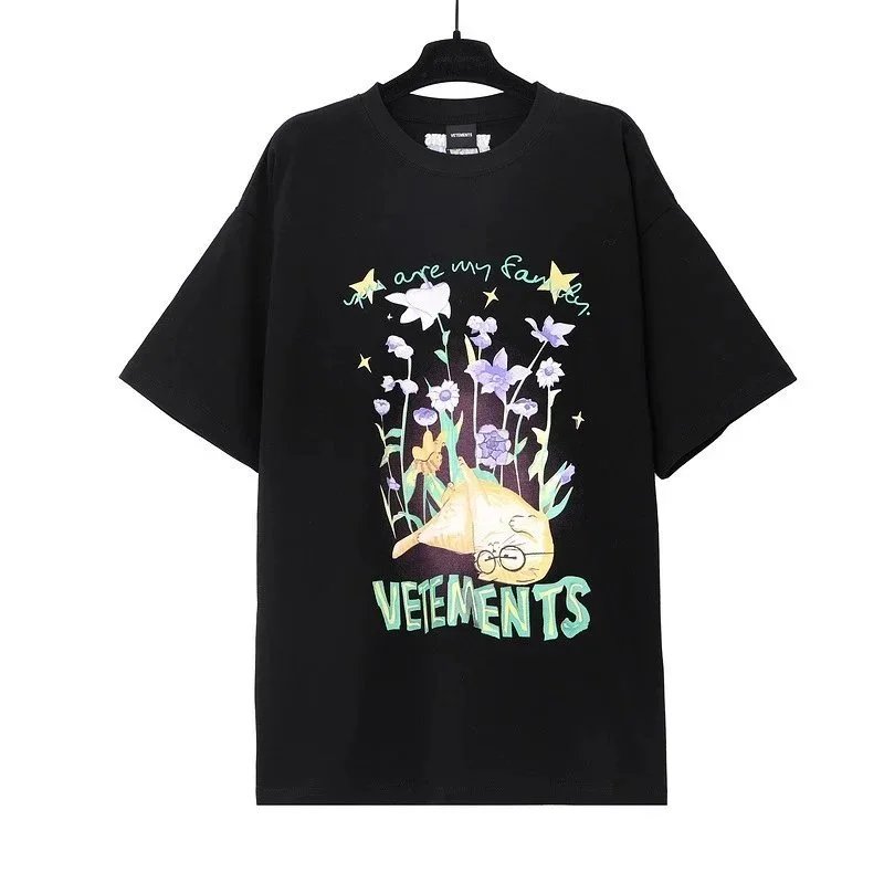 Vetements Black T-Sh