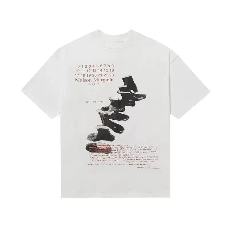 Maison Margiella Tommy Cash Black Oversized Graphic T-Shirt