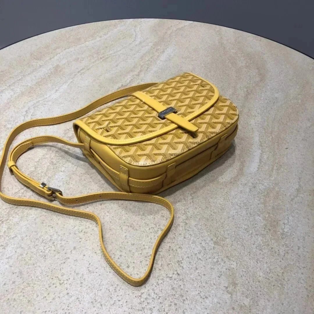 Goyard Saint Louis Yellow Bag
