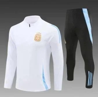 Argentina White and Blue Training Suit