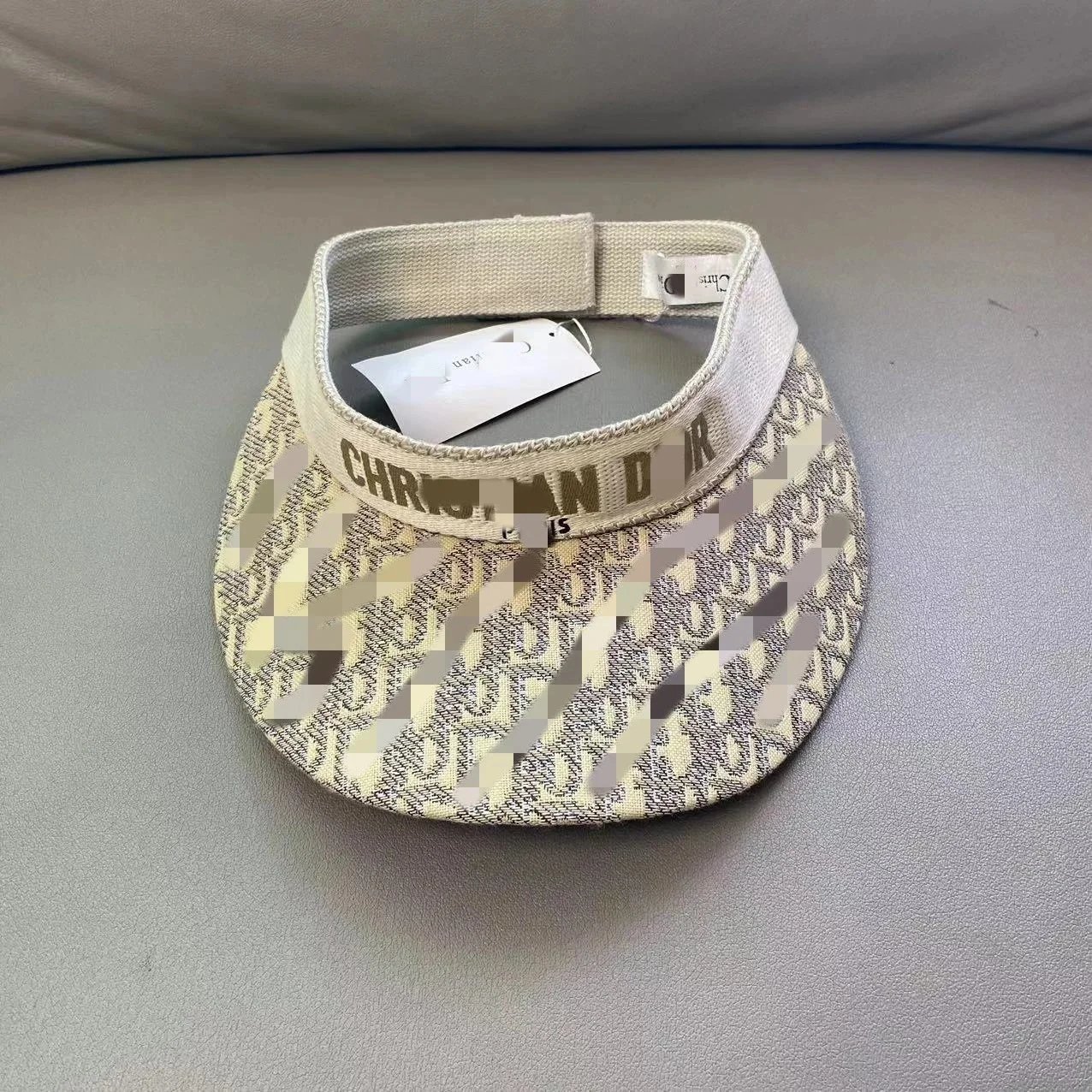 Dior Beige Visor Hat