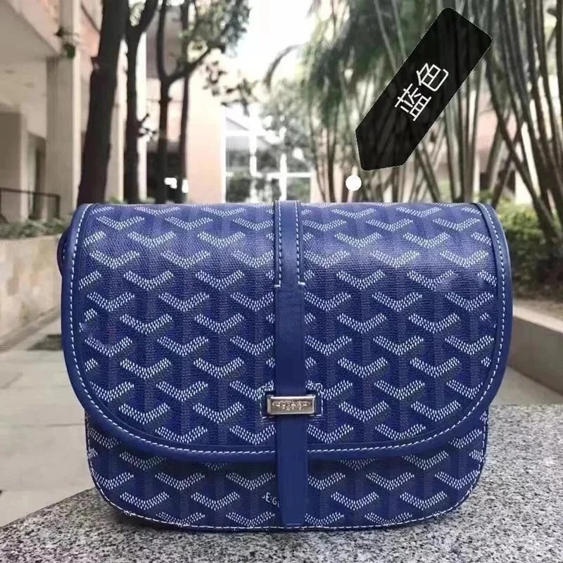 Goyard Blue Bag