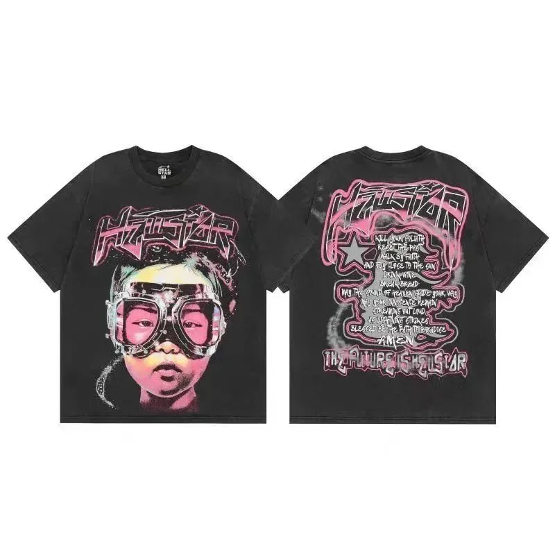 Huzstar Black T-Shir