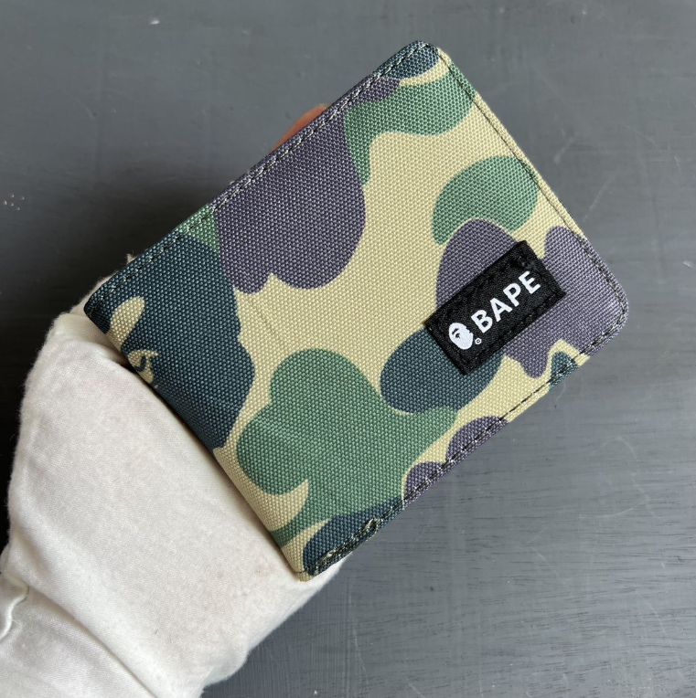 BAPE Camo Wallet