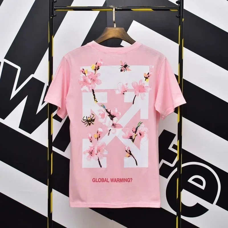 Off-White Pink Flora