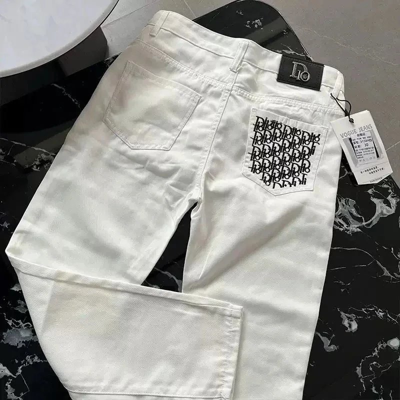 Dior White Jeans