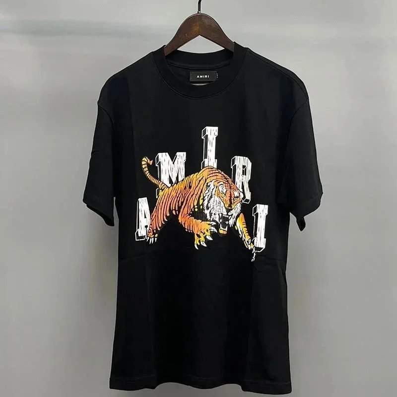 Amiri Black Tiger T-
