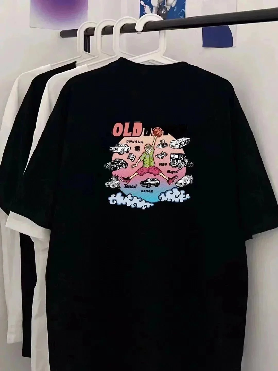 Old Design Black T-S