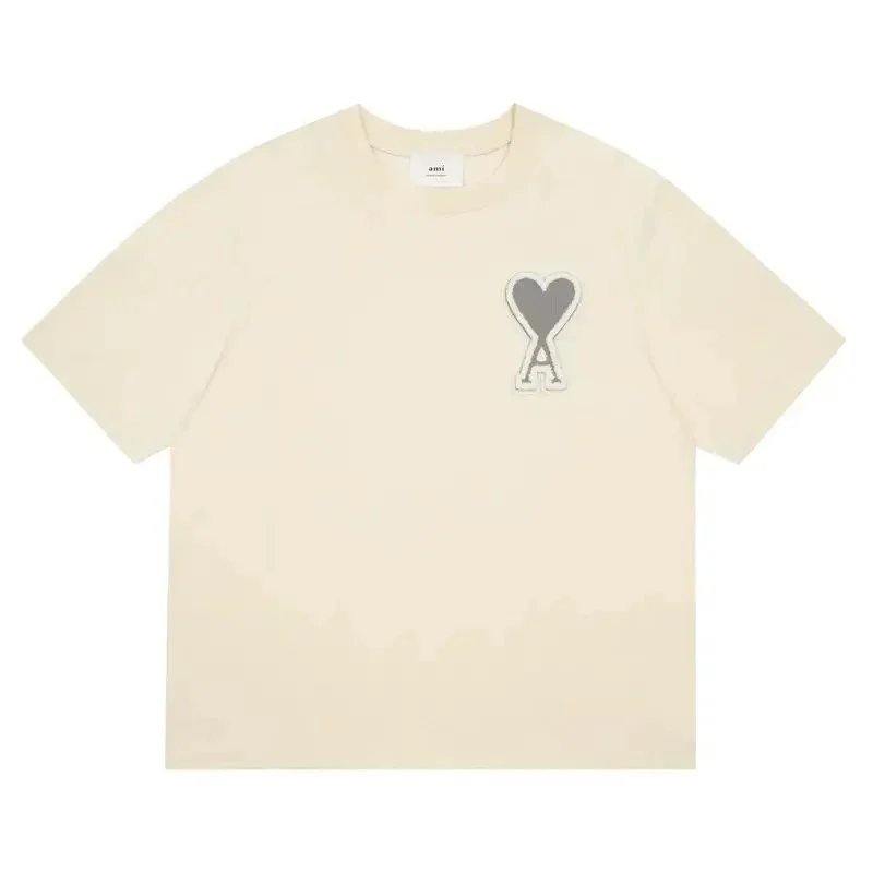 Ami Paris Beige T-Sh