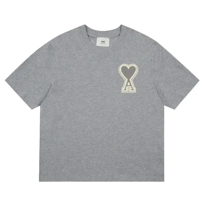 Ami Paris Grey T-Shi