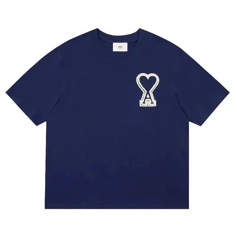 Ami Paris Blue T-Shi