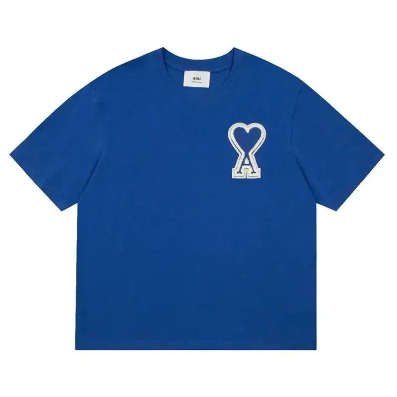 Ami Heart Blue T-Shi