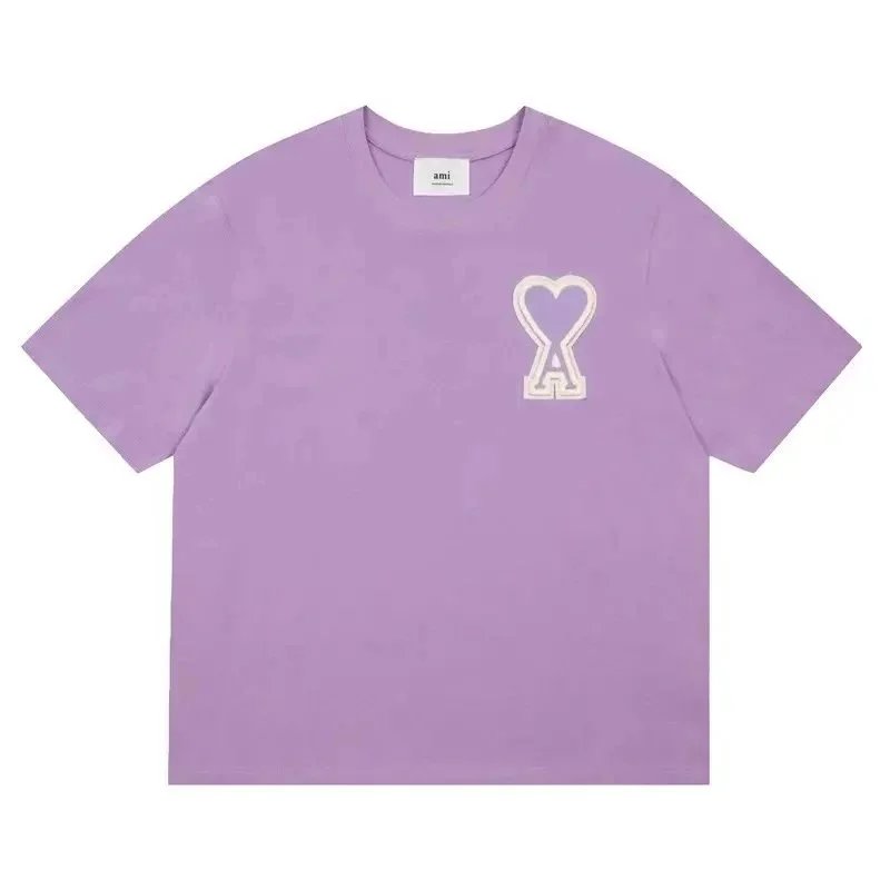 Ami Paris Purple T-S