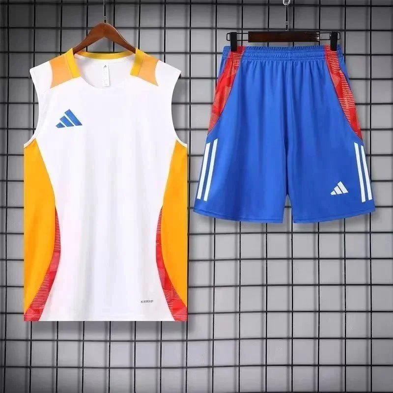 Adidas White and Blu