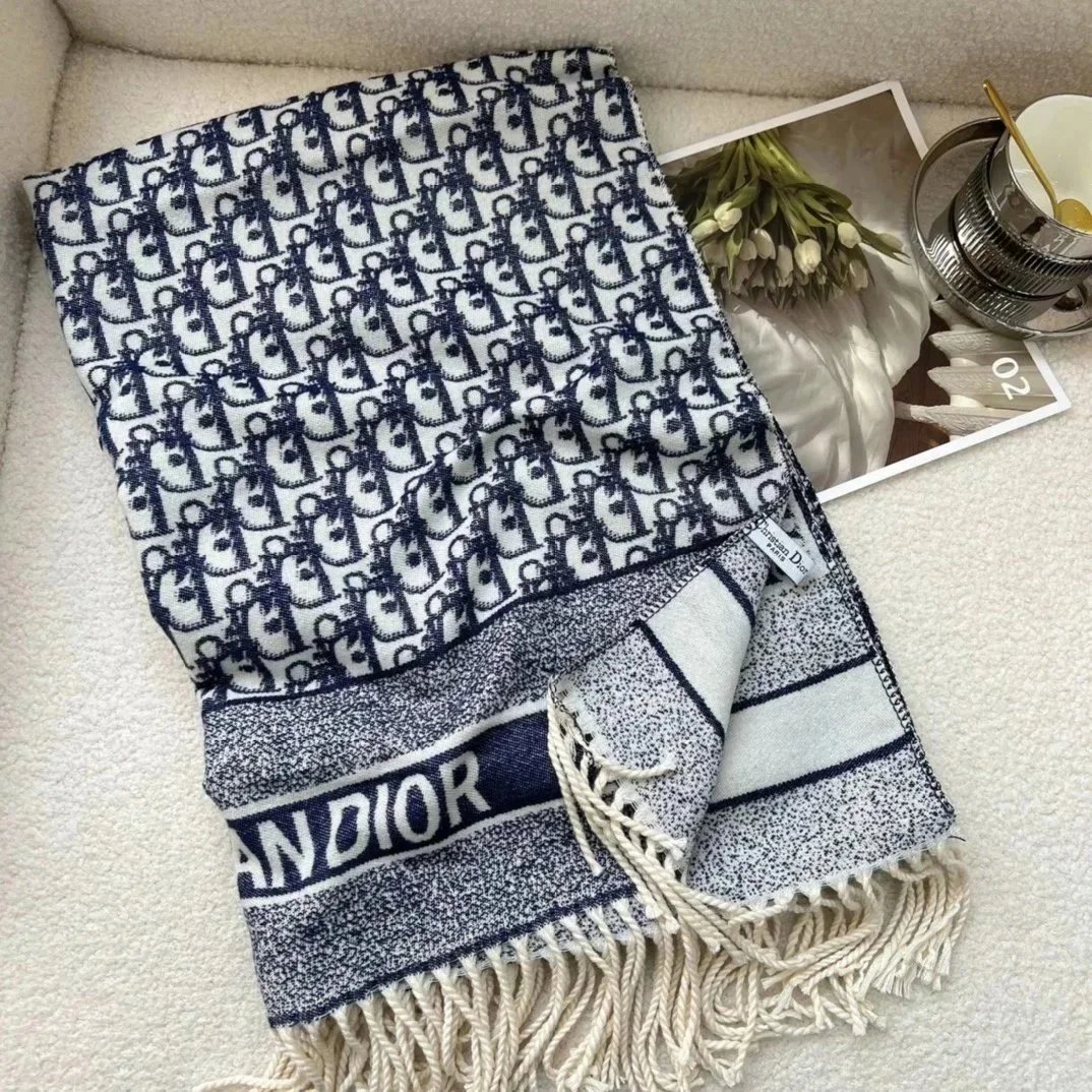 Dior Blue Scarf