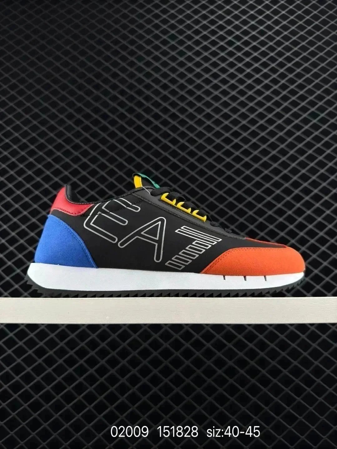 EA7 Black Sneakers