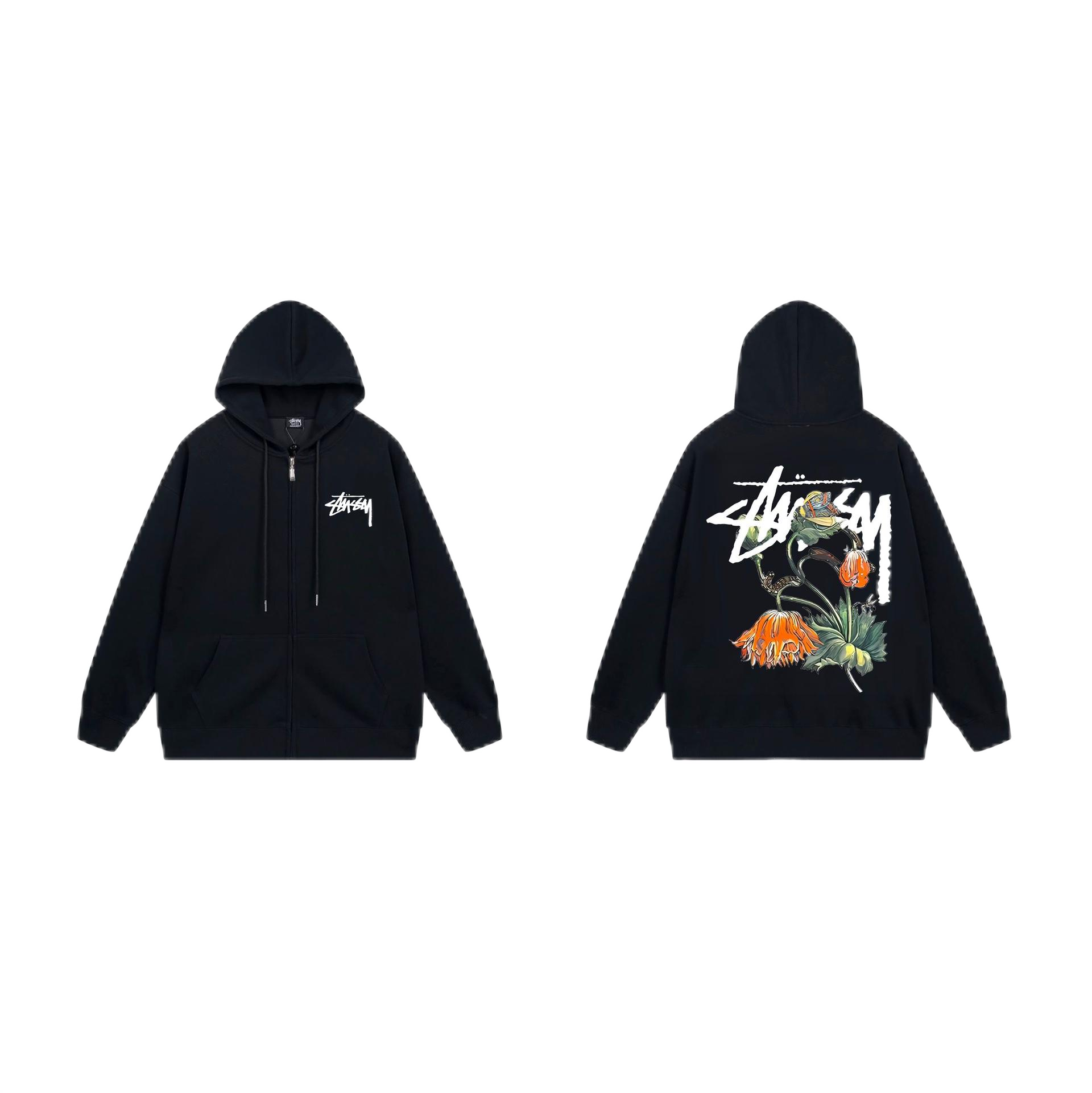 Stussy Black Hoodie