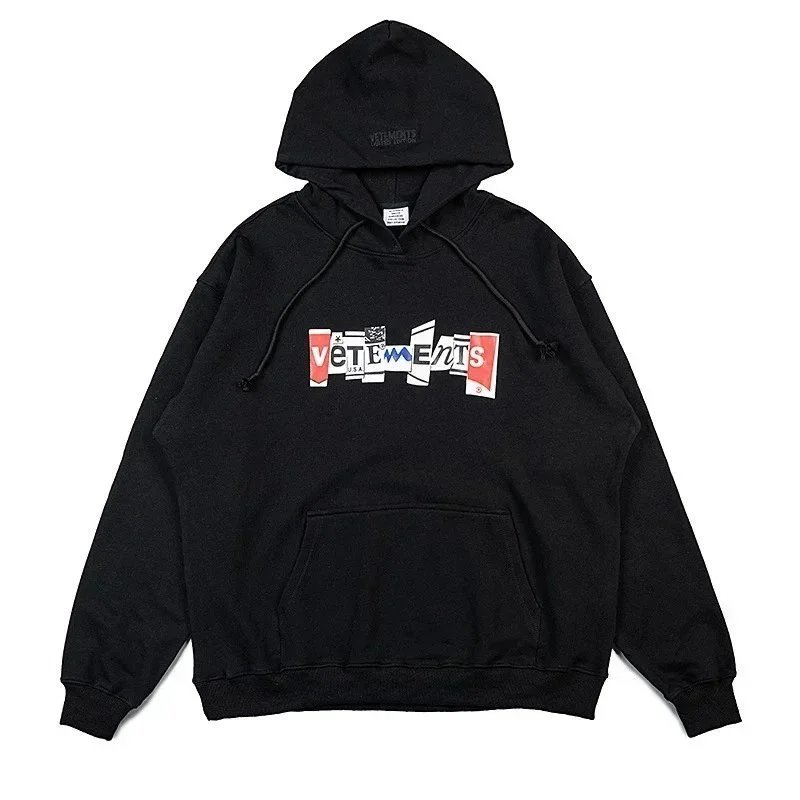 Vetements Black Hood