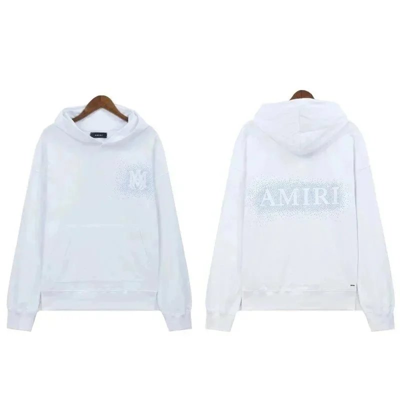 Amiri White Hoodie