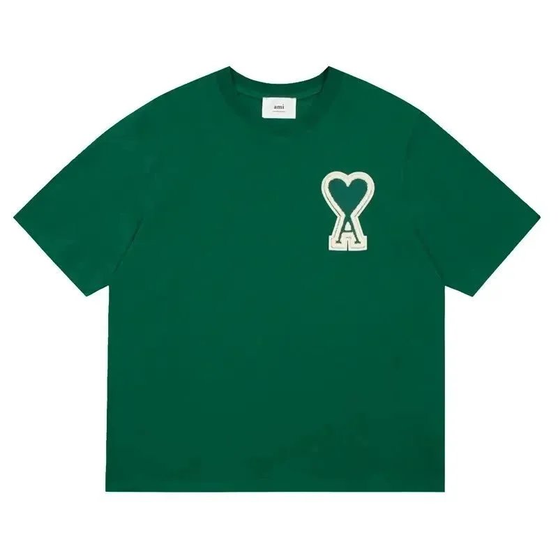 Ami Paris Green T-Sh