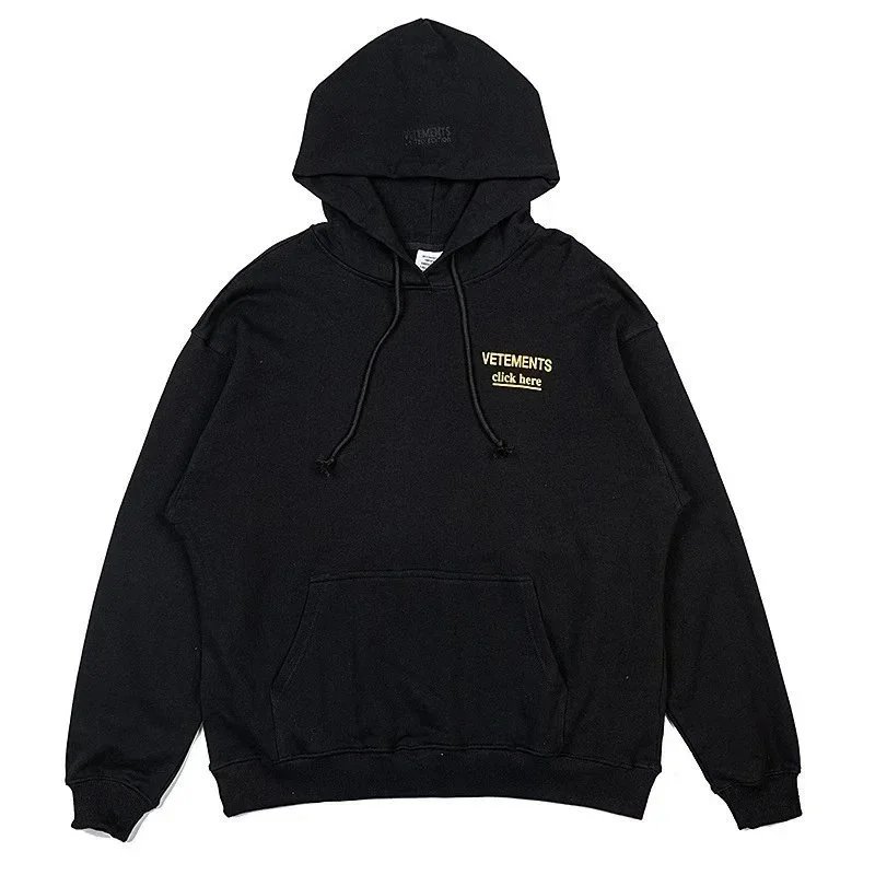 Vetements Black Hood