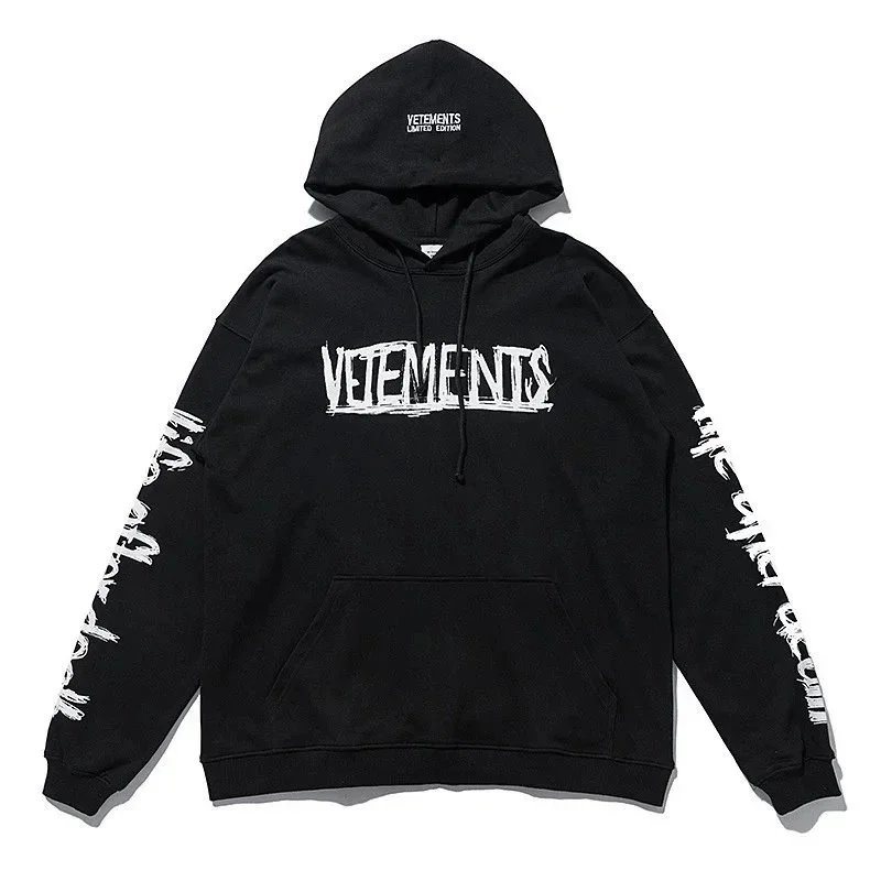 Vetements Black Hood