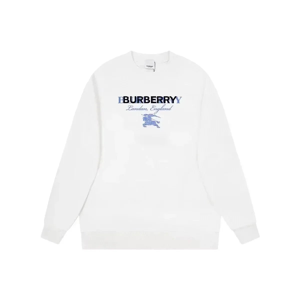Burberry White Sweat
