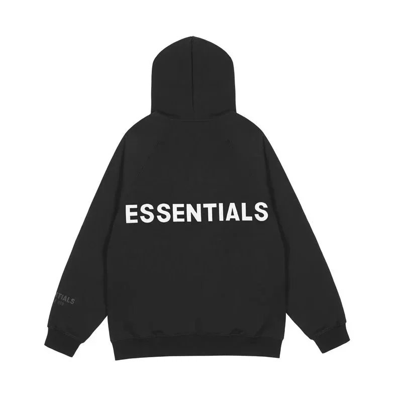 Essentials Black Hoo