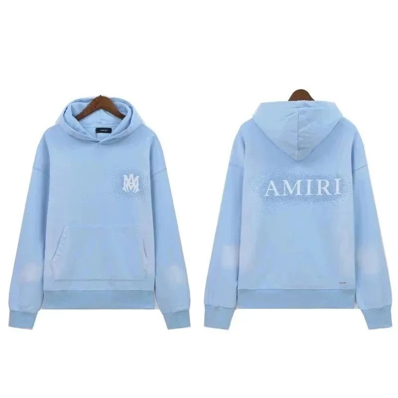 Amiri Light Blue Hoo