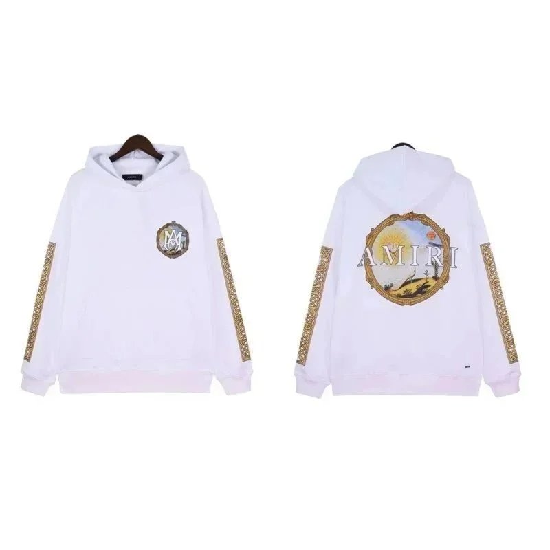 Amiri White Hoodie