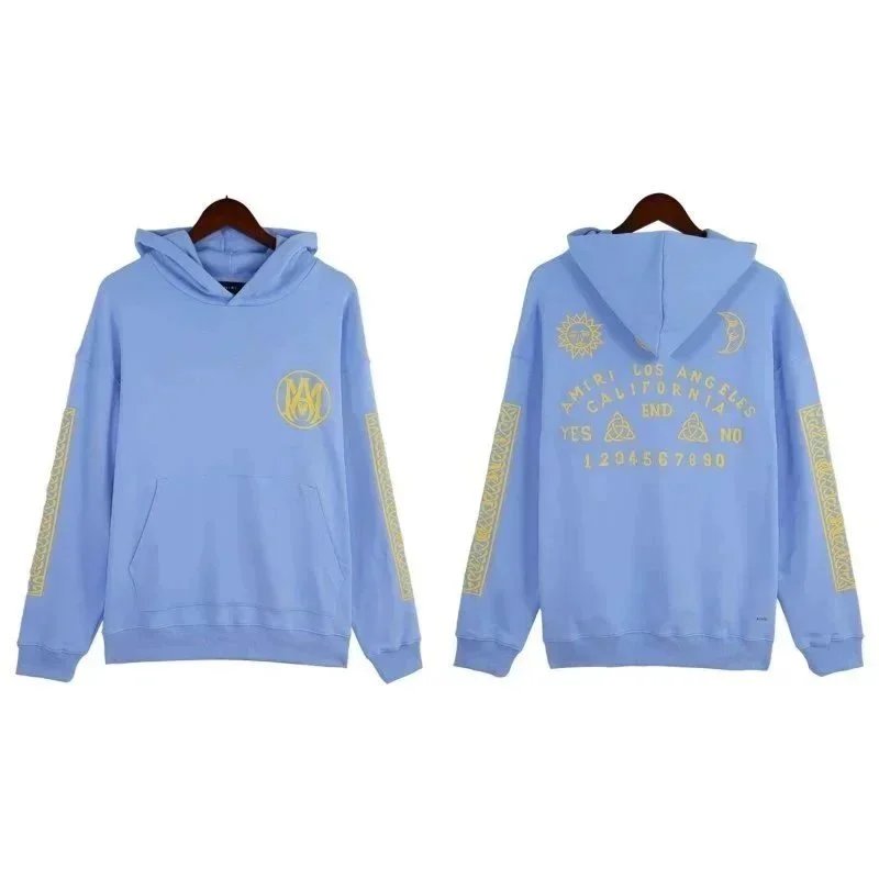 Amiri Light Blue Hoo