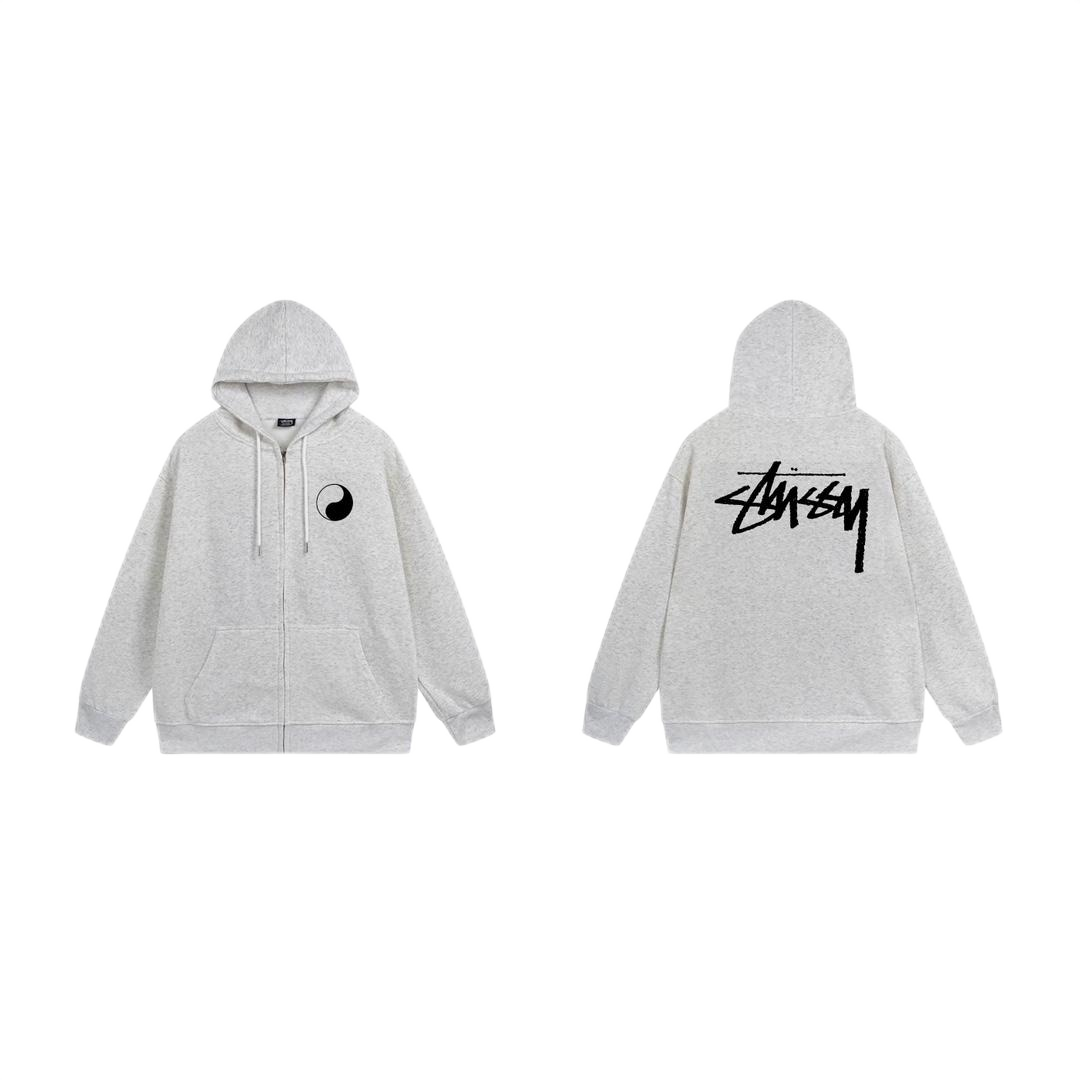 Stussy Yin Yang Grey