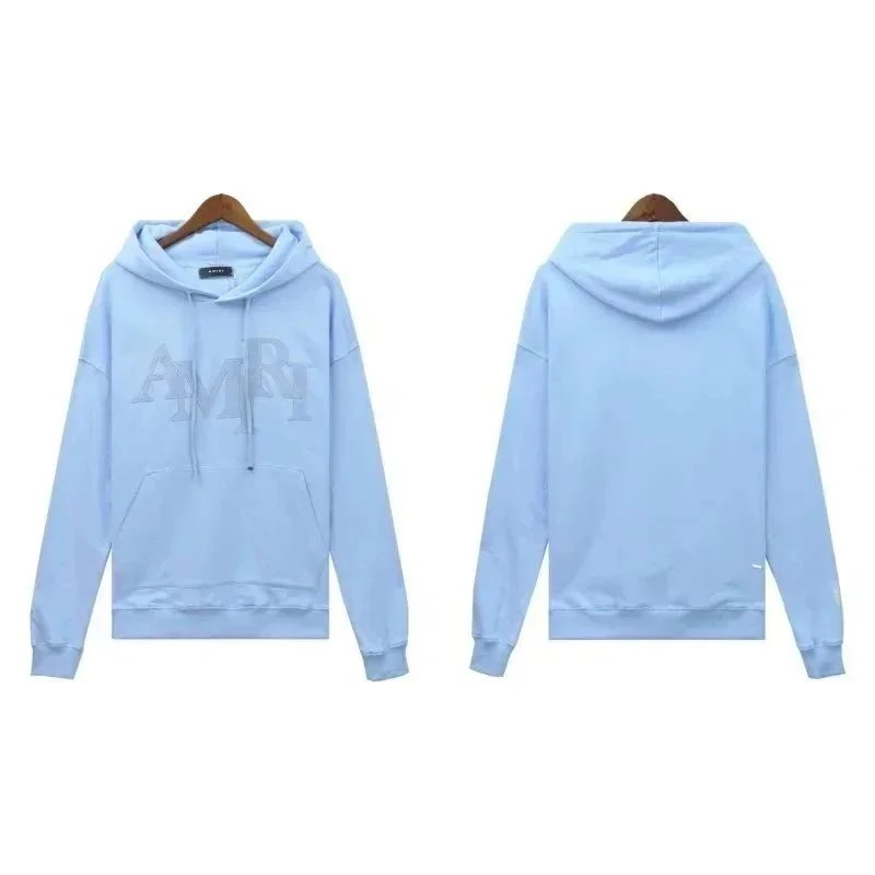 Amiri Light Blue Hoo