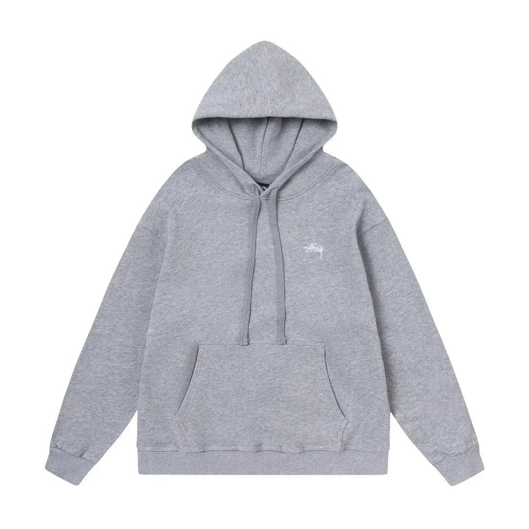 Stussy Dice Print Black White Hooded Sweatshirt