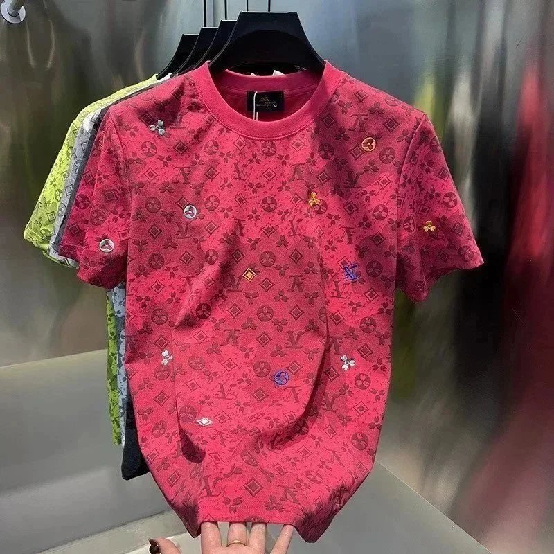 Louis Vuitton Red T-
