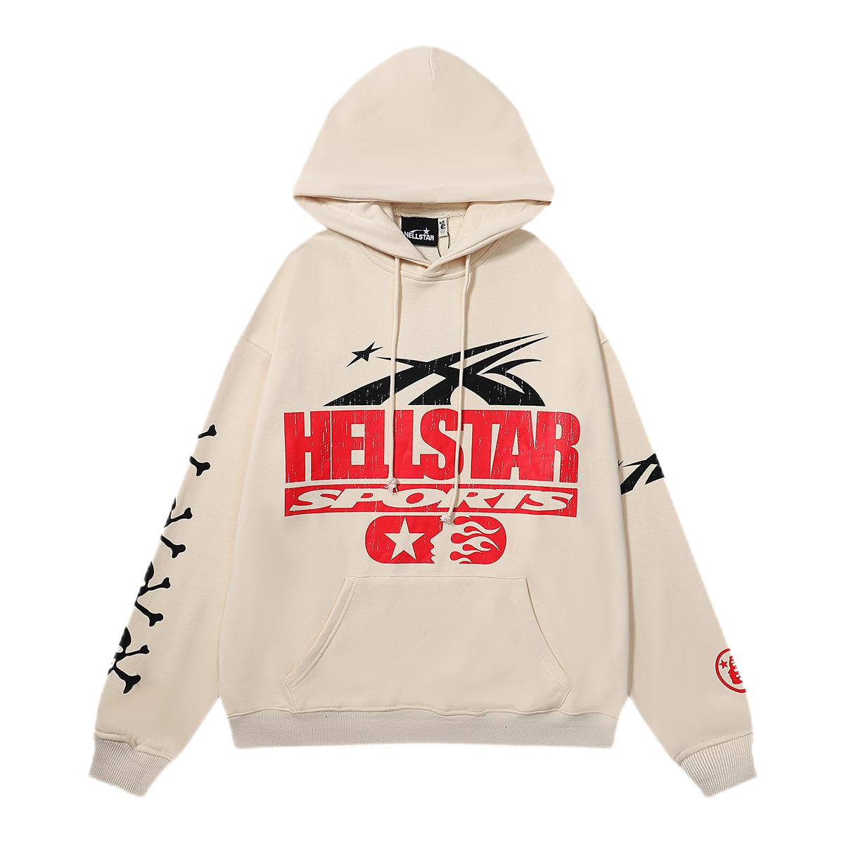 Hellstar Beige Hoodi