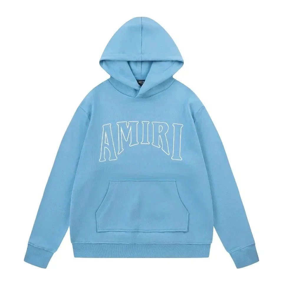 Amiri Light Blue Hoo