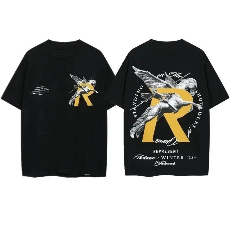 Represent Black T-Sh