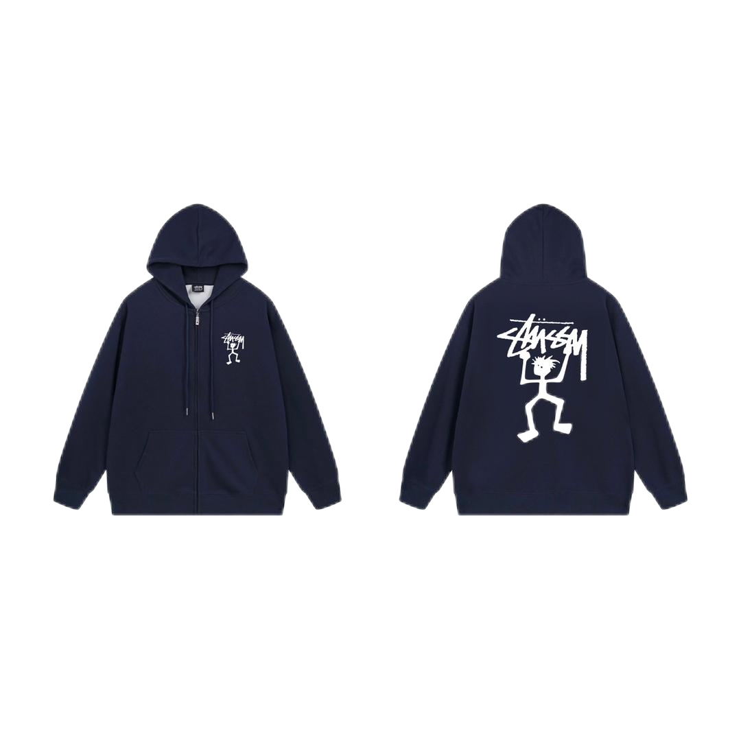 Stussy Navy Hoodie