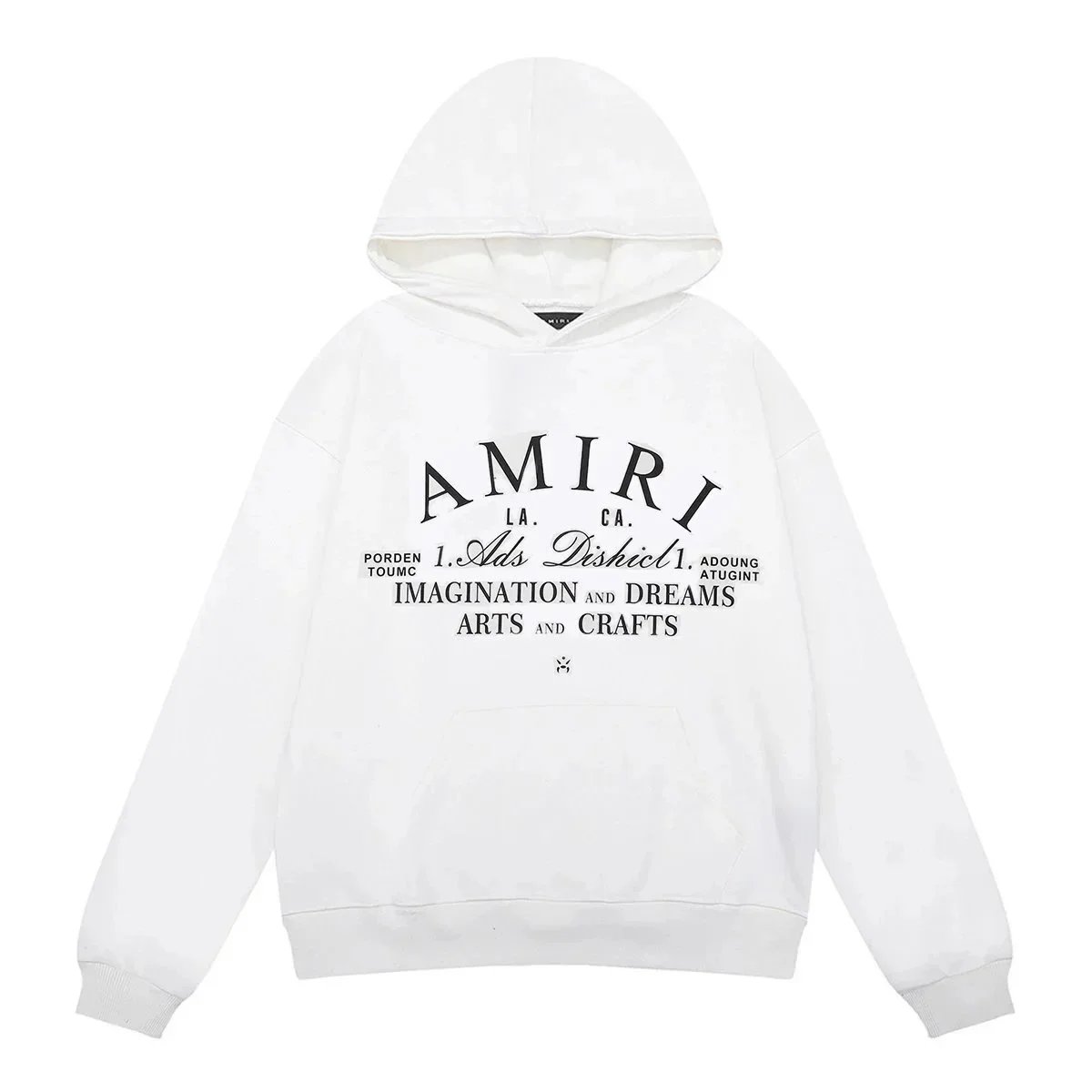 Amiri White Hoodie