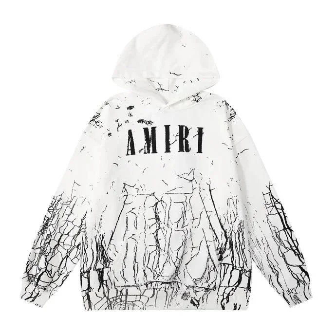 Amiri White Hoodie