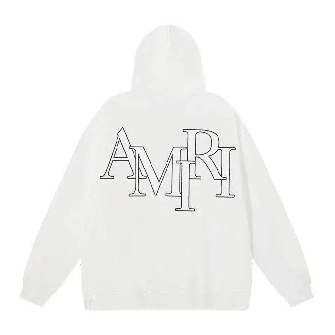 Amiri White Hoodie