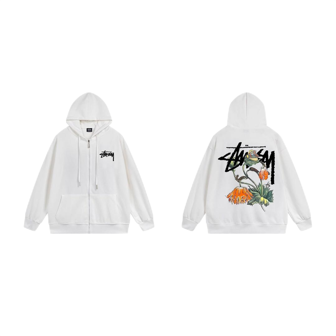 Stussy Floral White 