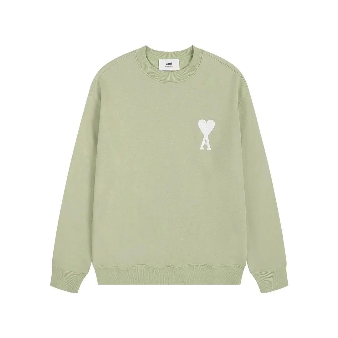 Ami Light Green Swea