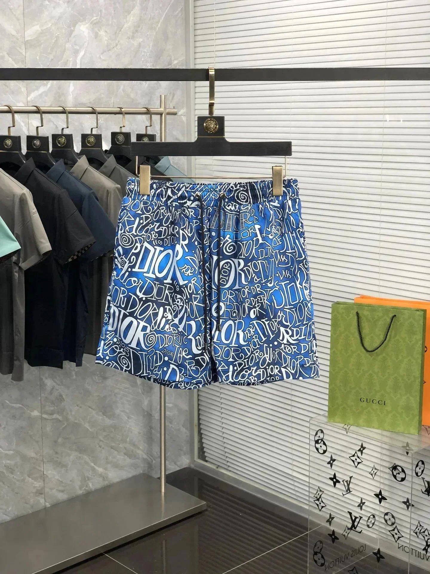 Dior Blue Shorts
