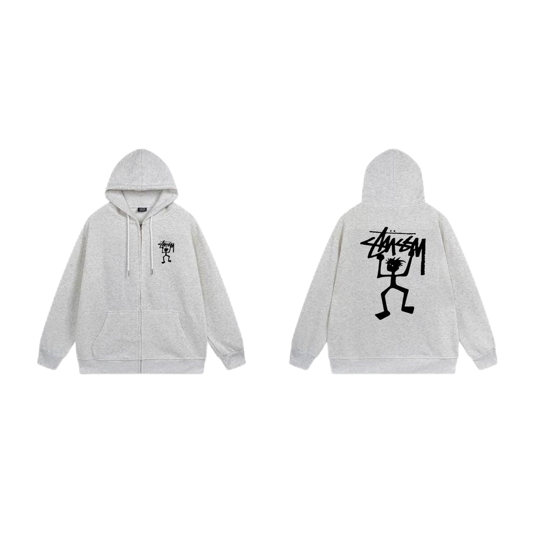 Stussy Zip-Up Hoodie