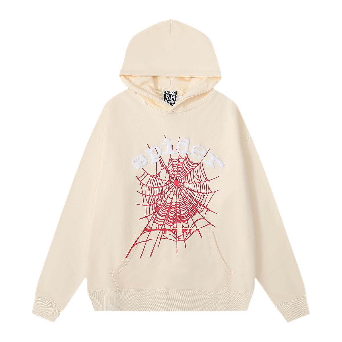 Spider Cream Hoodie
